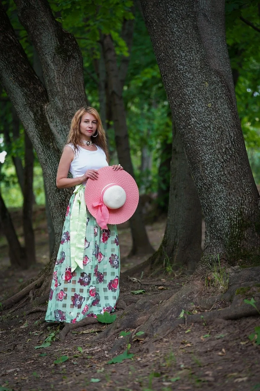 Tiered cotton maxi dress