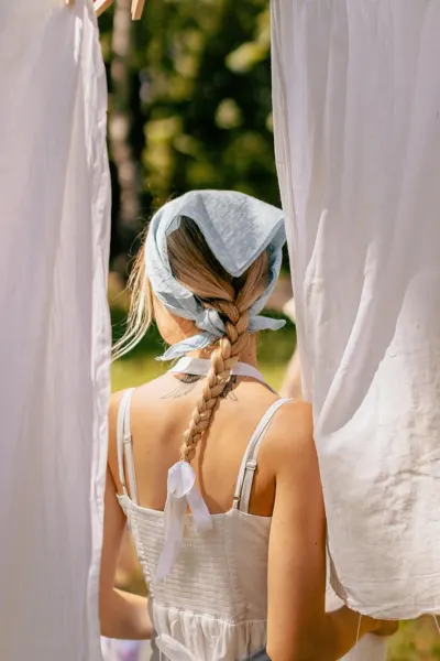 Linen scarf